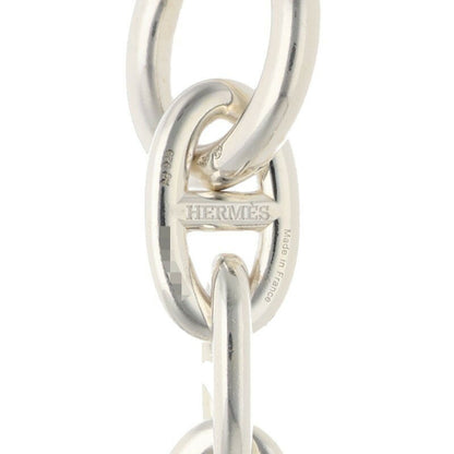 HERMES Chaine d'Ancre TGM Silver Bracelet Size ONE SIZE