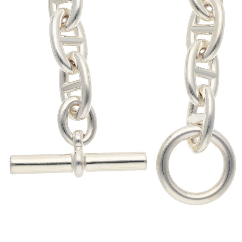 HERMES Chaine d'Ancre TGM Silver Bracelet Size ONE SIZE