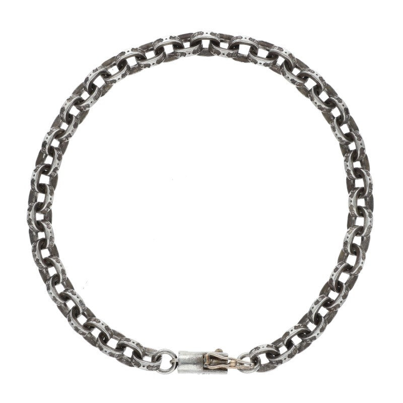 Chrome Hearts PAPER CHAIN Silver Bracelet Size ONE SIZE
