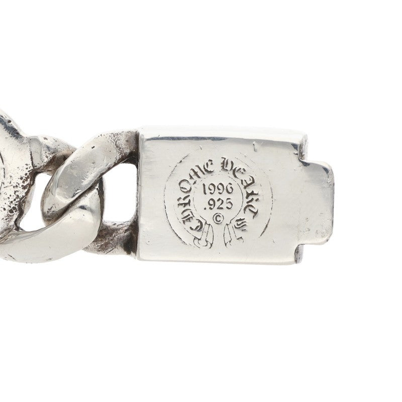 Chrome Hearts CROSS LINK Old Silver Bracelet