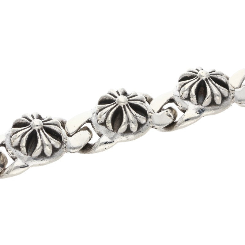 Chrome Hearts CROSS LINK Old Silver Bracelet