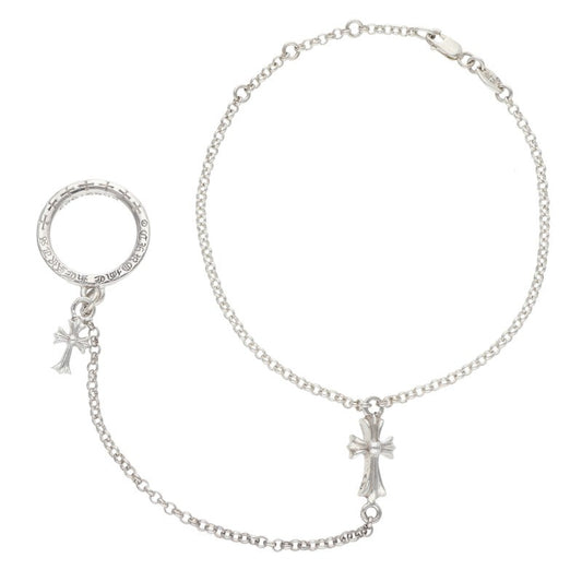 Chrome Hearts NTFL Ring Chain Silver Bracelet Size ONE SIZE