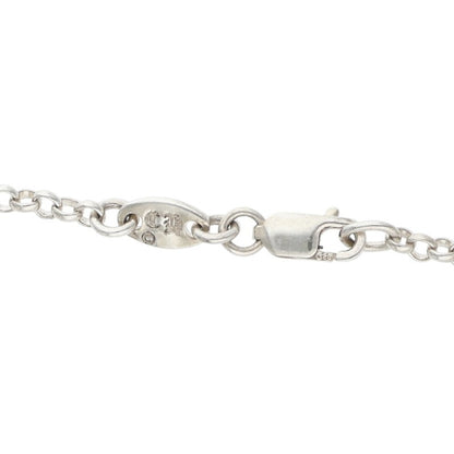 Chrome Hearts NTFL Ring Chain Silver Bracelet Size ONE SIZE