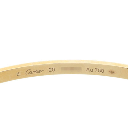 Cartier LOVE BRACELET SM 18K YG Diamond Size ONE SIZE