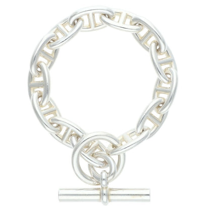HERMES Chaine d'Ancre GM Silver Bracelet Size ONE SIZE