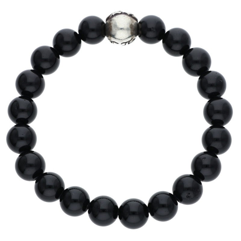 Chrome Hearts 10mm Black Tourmaline Bead Size ONE SIZE