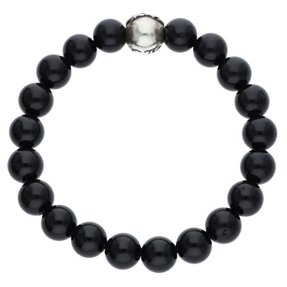 Chrome Hearts 10mm Black Tourmaline Bead Size ONE SIZE