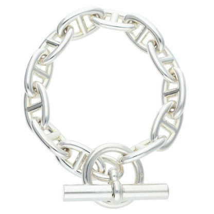HERMES Chaine d'Ancre GM Silver Bracelet Size ONE SIZE