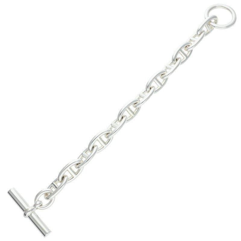 HERMES Chaine d'Ancre GM Silver Bracelet Size ONE SIZE