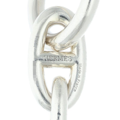 HERMES Chaine d'Ancre GM 925 Silver Bracelet Size ONE SIZE