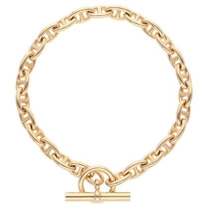 HERMES K18YG Chaine d'Ancre TPM Bracelet Size ONE SIZE