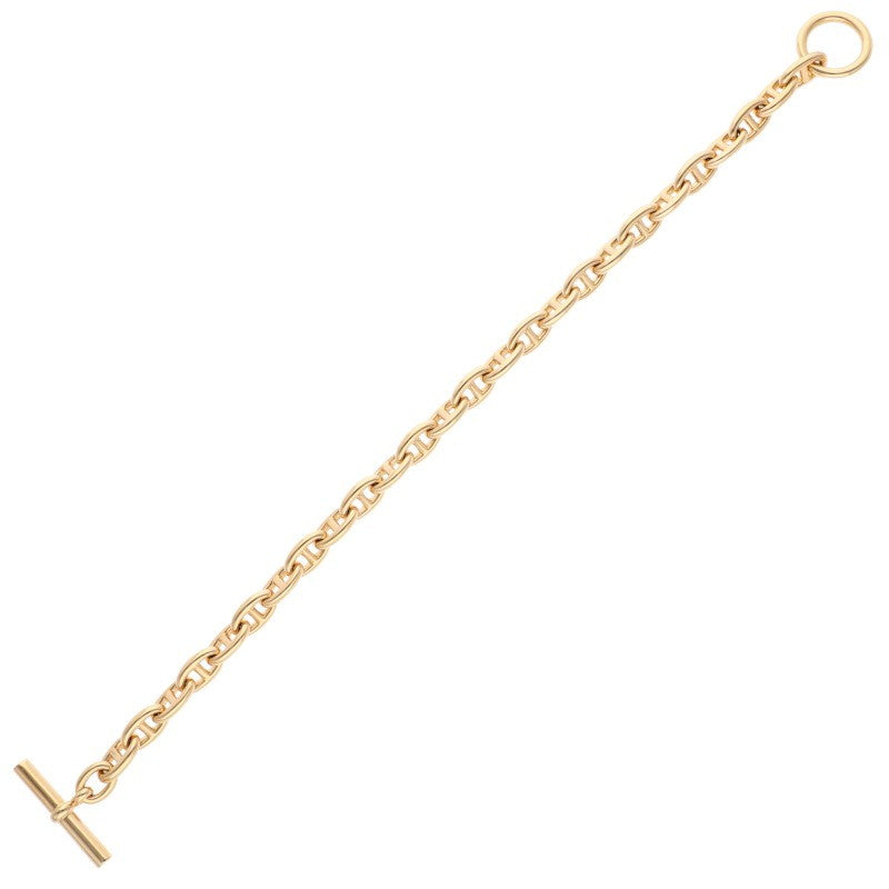 HERMES K18YG Chaine d'Ancre TPM Bracelet Size ONE SIZE