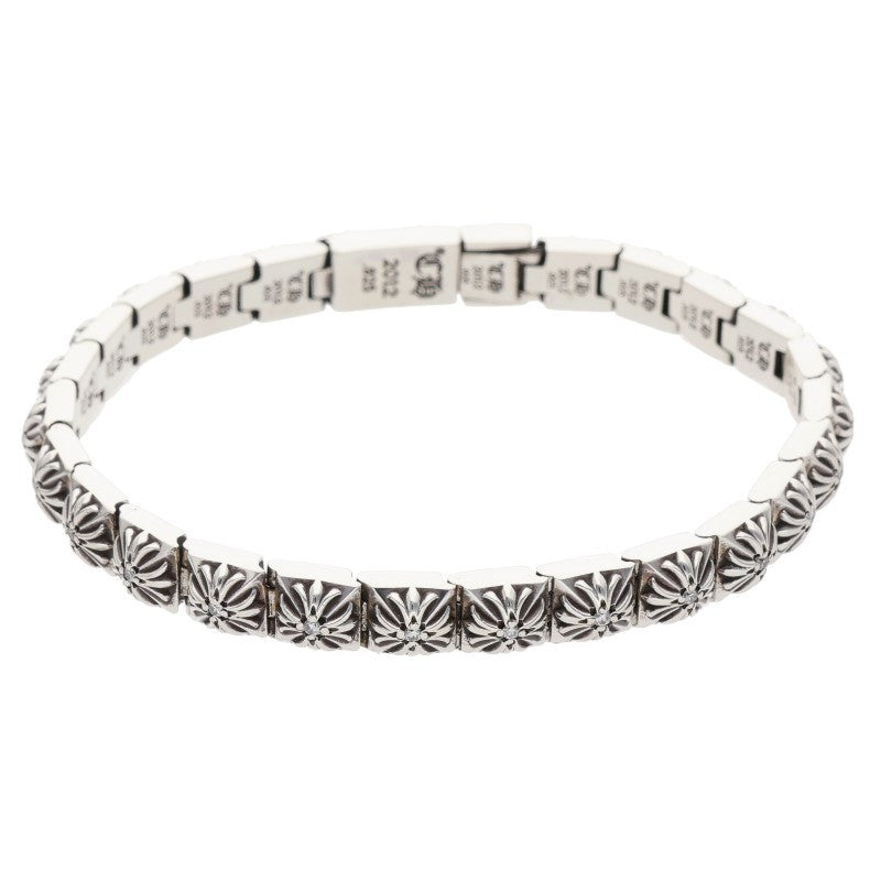 Chrome Hearts Pyramid Plus Link Pave Diamond Size ONE SIZE