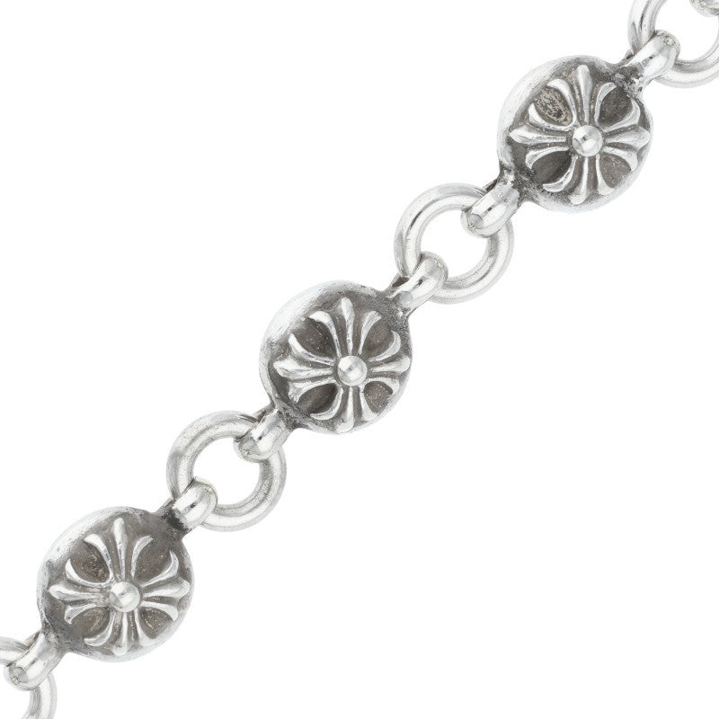 Chrome Hearts #2 Cross Ball Silver Bracelet Size ONE SIZE