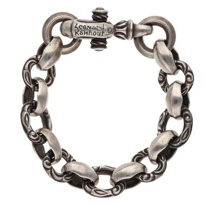 LEONARD KAMHOUT Heron 925 Silver Bracelet Size Size ONE SIZE