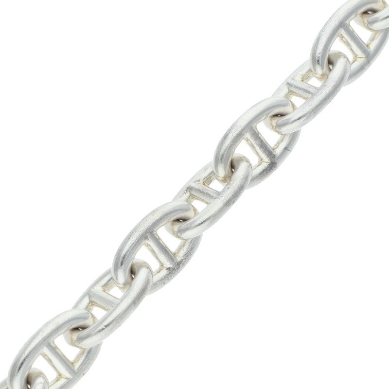 HERMES Chaine d'Ancre MM 925 Silver Bracelet Size ONE SIZE