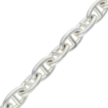 HERMES Chaine d'Ancre MM 925 Silver Bracelet Size ONE SIZE