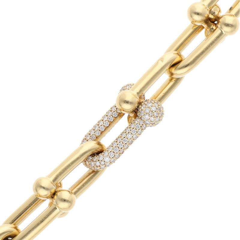 TIFFANY&Co. HardWear K18YG Large Link Bracelet Size ONE SIZE