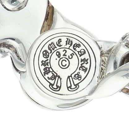 Chrome Hearts Fancy Chain Link Silver Bracelet Size ONE SIZE