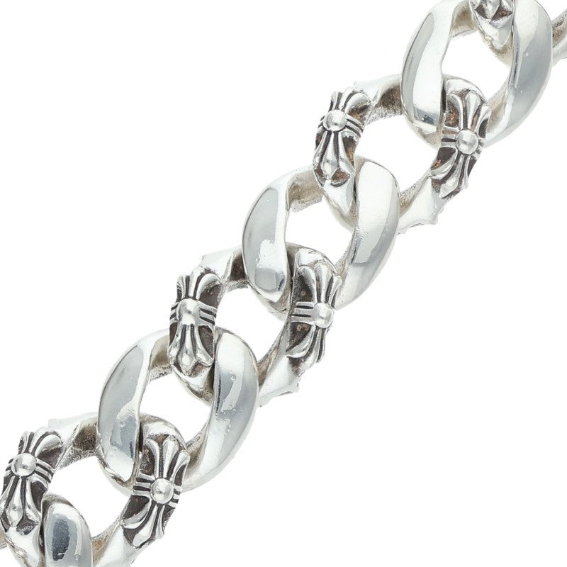 Chrome Hearts Fancy Chain Link Silver Bracelet Size ONE SIZE