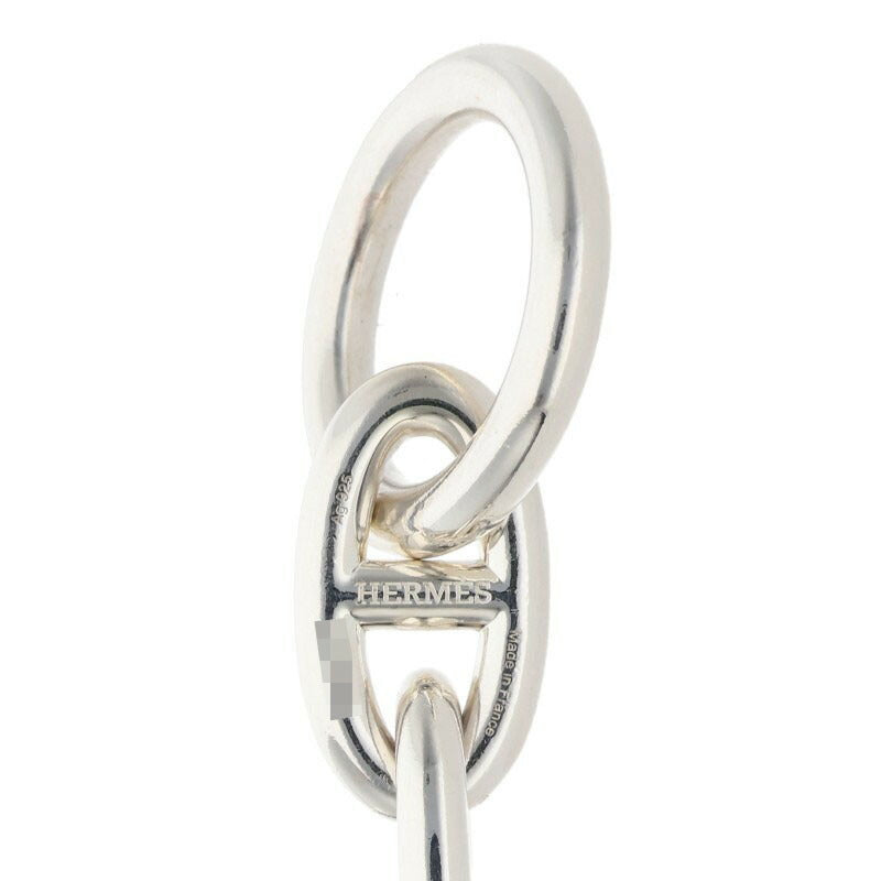 HERMES Chaine d'Ancre GM 925 Silver Bracelet Size ONE SIZE