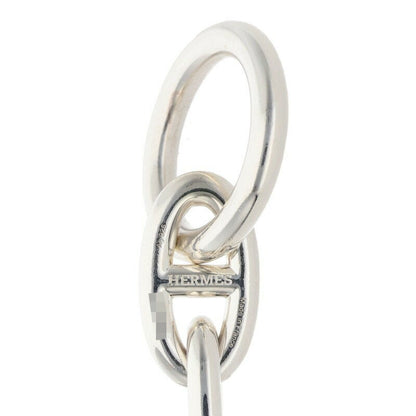 HERMES Chaine d'Ancre GM 925 Silver Bracelet Size ONE SIZE