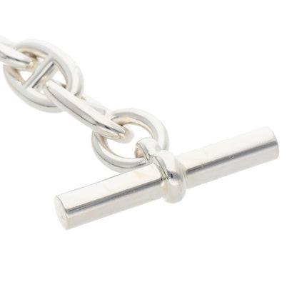 HERMES Chaine d'Ancre GM 925 Silver Bracelet Size ONE SIZE