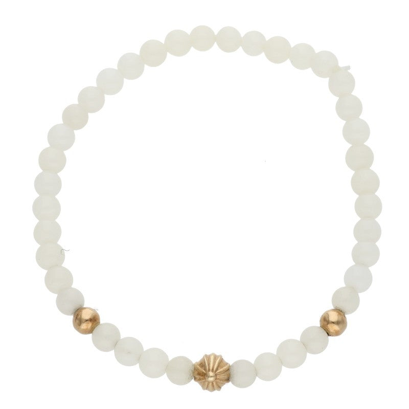 Chrome Hearts 22K 4mm Bead Bracelet