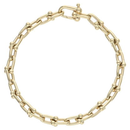 TIFFANY&Co. HardWear K18YG Small Link Bracelet Size ONE SIZE