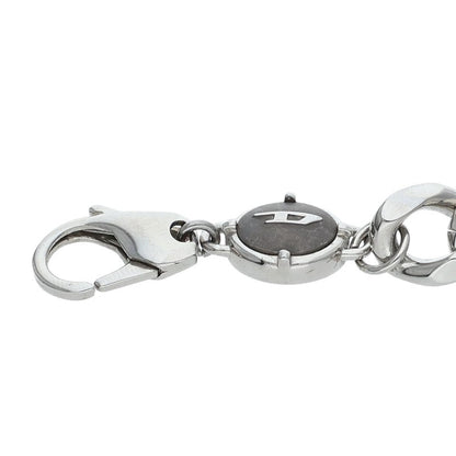 DIESEL Curb D Steel Cuban Chain Bracelet Size ONE SIZE