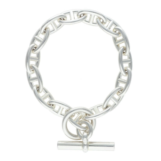 HERMES Chaine d'Ancre GM Sterling Silver Size ONE SIZE