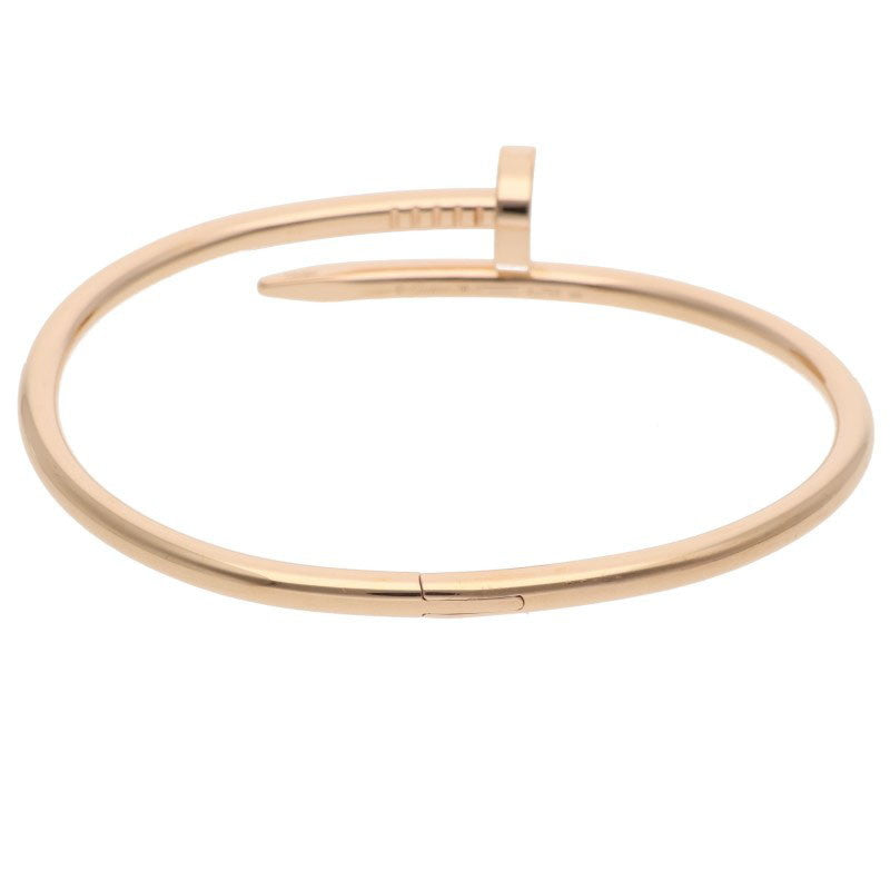 Cartier Juste Un Clou 18K Pink Gold Bracelet Size ONE SIZE