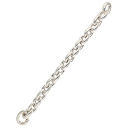 HERMES Acrobat GM Sterling Silver Bracelet Size ONE SIZE