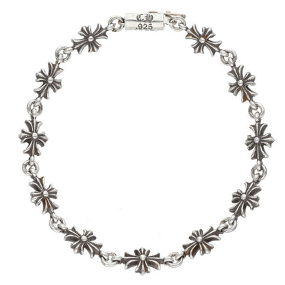 Chrome Hearts Tiny ECH Plus Silver Bracelet Size 11LINK