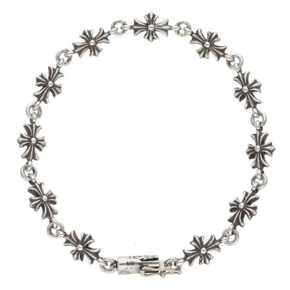 Chrome Hearts Tiny ECH Plus Silver Bracelet Size 11LINK