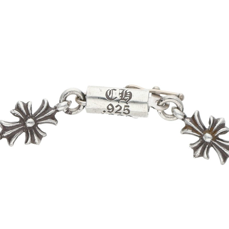 Chrome Hearts Tiny ECH Plus Silver Bracelet Size 11LINK
