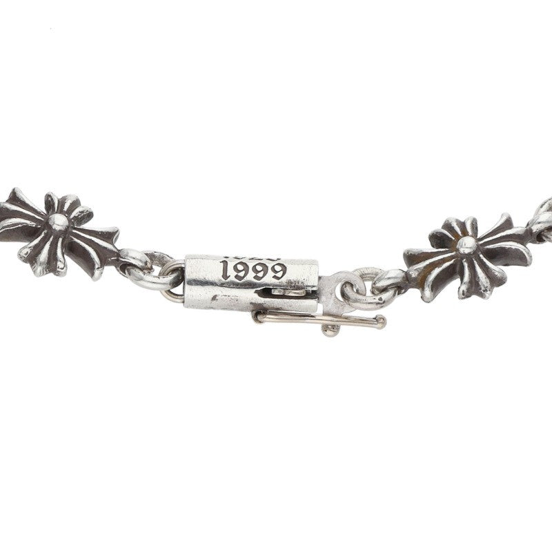 Chrome Hearts Tiny ECH Plus Silver Bracelet Size 11LINK