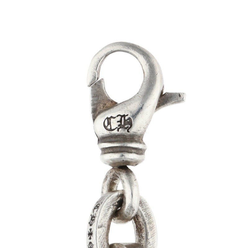 Chrome Hearts Large Paper Chain Silver Bracelet Size 8INCH