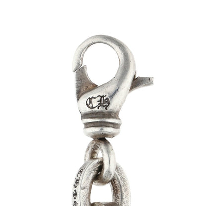 Chrome Hearts Large Paper Chain Silver Bracelet Size 8INCH