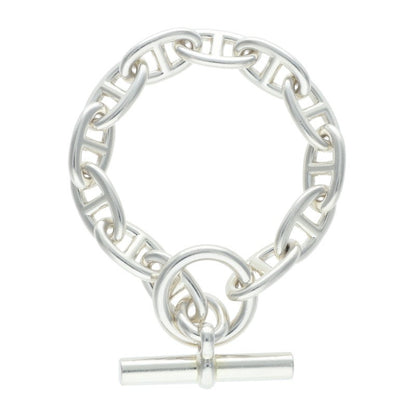 HERMES Chaine d'Ancre GM Silver Bracelet Size ONE SIZE
