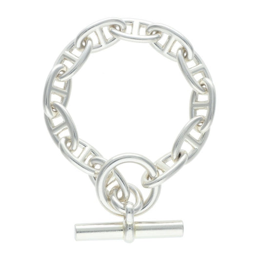HERMES Chaine d'Ancre GM Silver Bracelet Size ONE SIZE