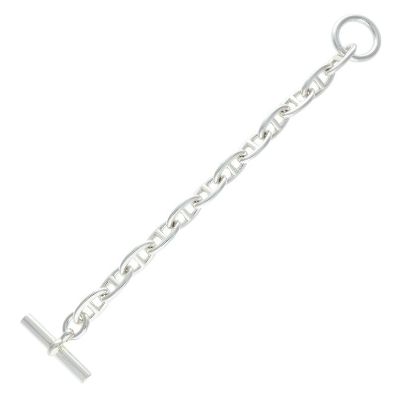 HERMES Chaine d'Ancre GM Silver Bracelet Size ONE SIZE