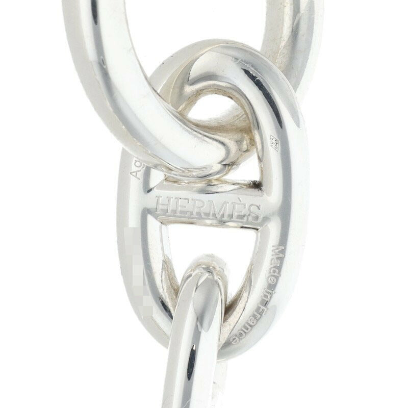 HERMES Chaine d'Ancre TGM Sterling Silver Size ONE SIZE
