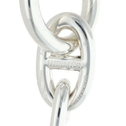 HERMES Chaine d'Ancre TGM Sterling Silver Size ONE SIZE