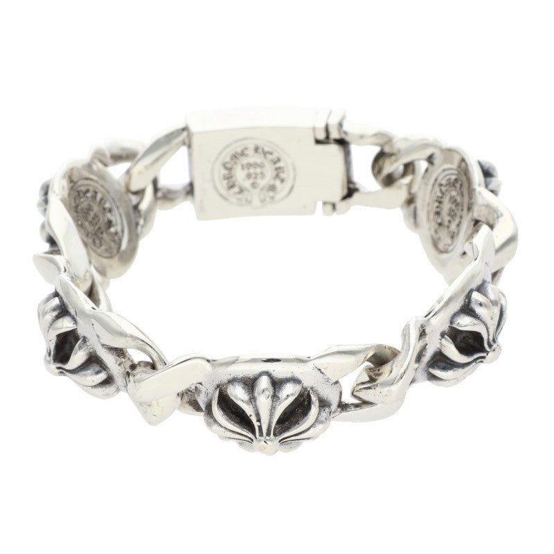 Chrome Hearts Cross Link Silver Bracelet Size ONE SIZE
