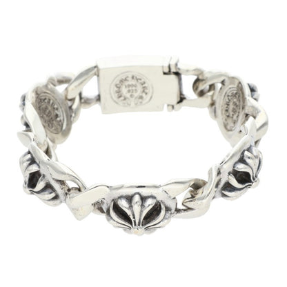 Chrome Hearts Cross Link Silver Bracelet Size ONE SIZE