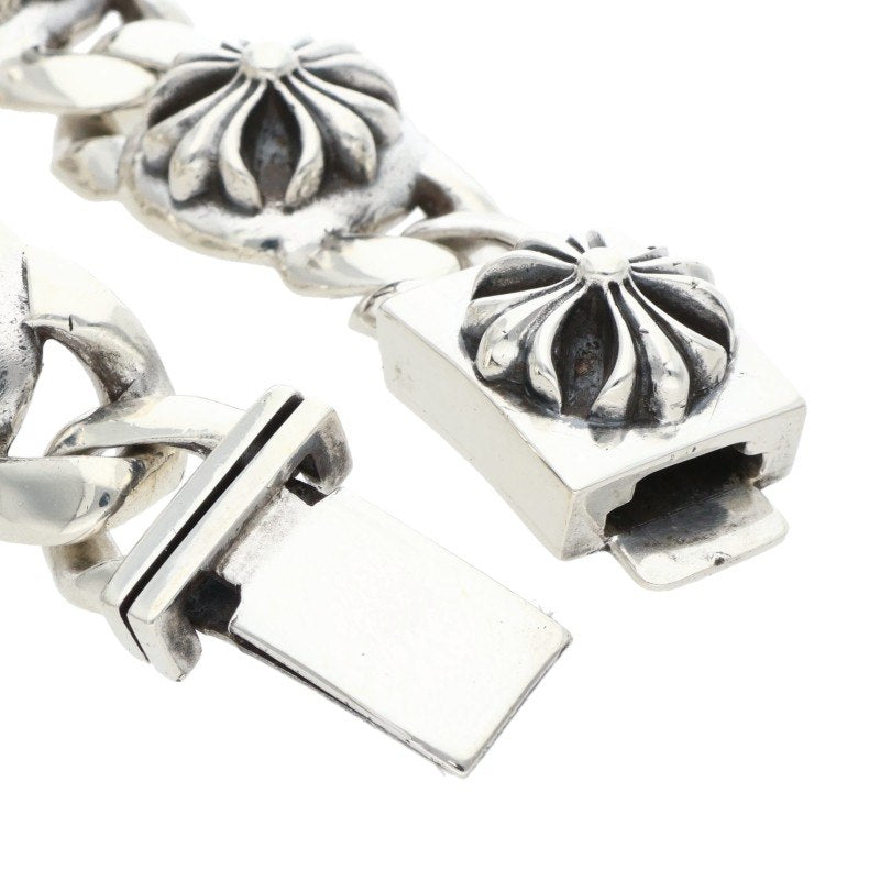 Chrome Hearts Cross Link Silver Bracelet Size ONE SIZE