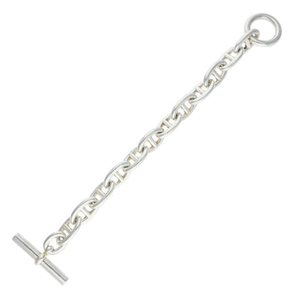 HERMES Chaine d'Ancre TGM Silver Bracelet Size ONE SIZE