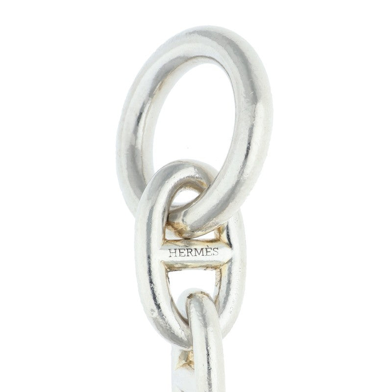 HERMES Chaine d'Ancre TGM Silver Bracelet Size ONE SIZE
