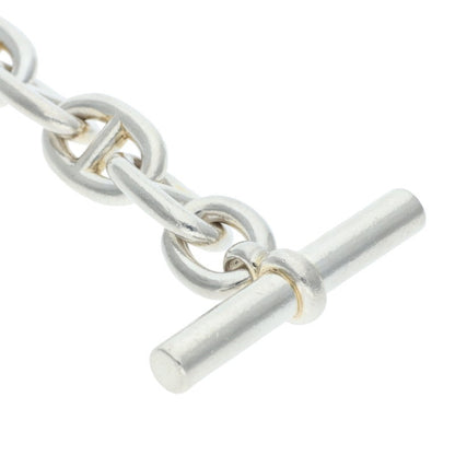 HERMES Chaine d'Ancre TGM Silver Bracelet Size ONE SIZE